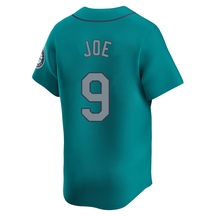 Men's Seattle Mariners Connor Joe Aqua Alternate Jersey - Limited