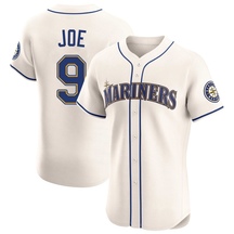 Men's Seattle Mariners Connor Joe Cream Alternate Jersey - Elite