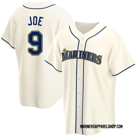 Men's Seattle Mariners Connor Joe Cream Alternate Jersey - Replica
