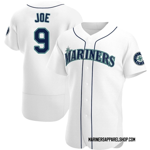 Men's Seattle Mariners Connor Joe White Home Jersey - Authentic