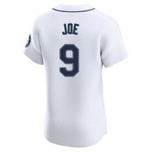 Men's Seattle Mariners Connor Joe White Home Jersey - Elite