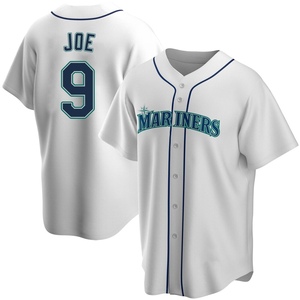 Men's Seattle Mariners Connor Joe White Home Jersey - Replica