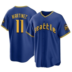 Men's Seattle Mariners Edgar Martinez Royal 2023 City Connect Jersey - Replica