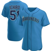 Men's Seattle Mariners Ichiro Suzuki Royal Alternate Jersey - Authentic