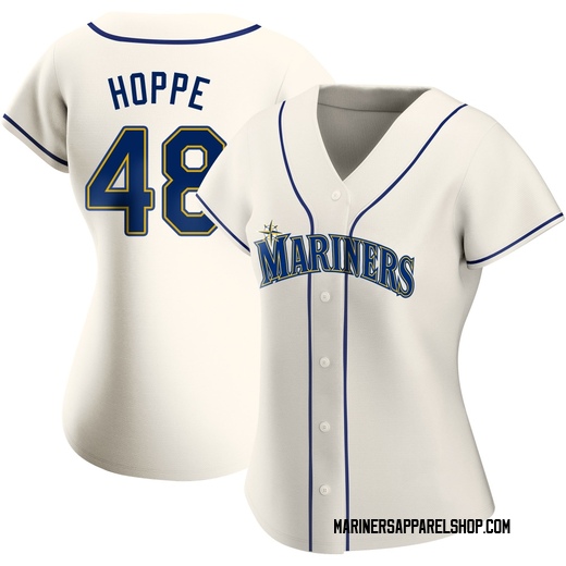 Women's Seattle Mariners Alex Hoppe Cream Alternate Jersey - Replica
