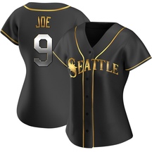Women's Seattle Mariners Connor Joe Black Golden Alternate Jersey - Replica