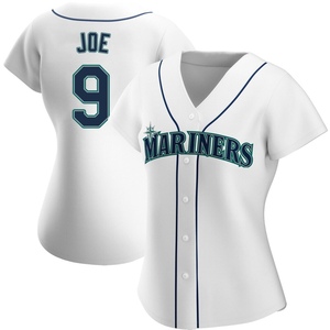 Women's Seattle Mariners Connor Joe White Home Jersey - Replica