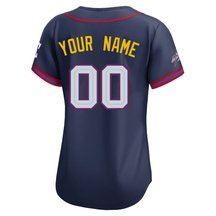 Women's Seattle Mariners Custom Navy American League 2025 All-Star Edition Jersey - Limited