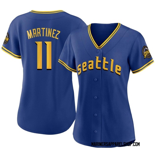 Women's Seattle Mariners Edgar Martinez Royal 2023 City Connect Jersey - Replica