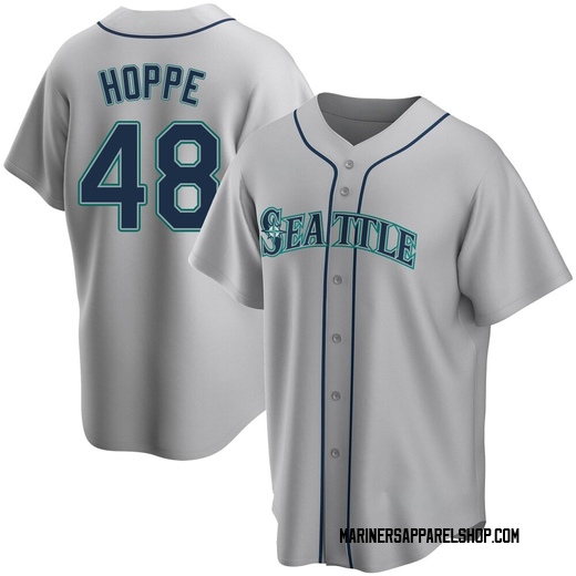 Youth Seattle Mariners Alex Hoppe Gray Road Jersey - Replica