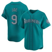 Youth Seattle Mariners Connor Joe Aqua Alternate Jersey - Limited