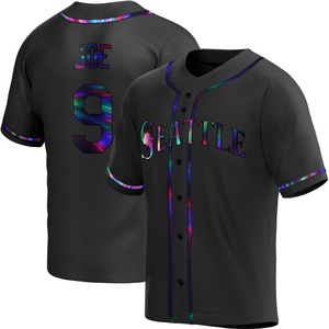 Youth Seattle Mariners Connor Joe Black Holographic Alternate Jersey - Replica
