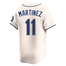 Youth Seattle Mariners Edgar Martinez Cream Alternate Jersey - Limited