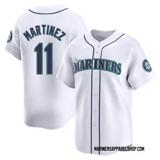 Youth Seattle Mariners Edgar Martinez White Home Jersey - Limited
