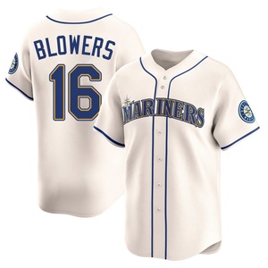 Youth Seattle Mariners Mike Blowers Cream Alternate Jersey - Limited